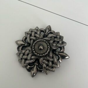 WASHED UP HOLLYWOOD. Pewter Belt Buckle
